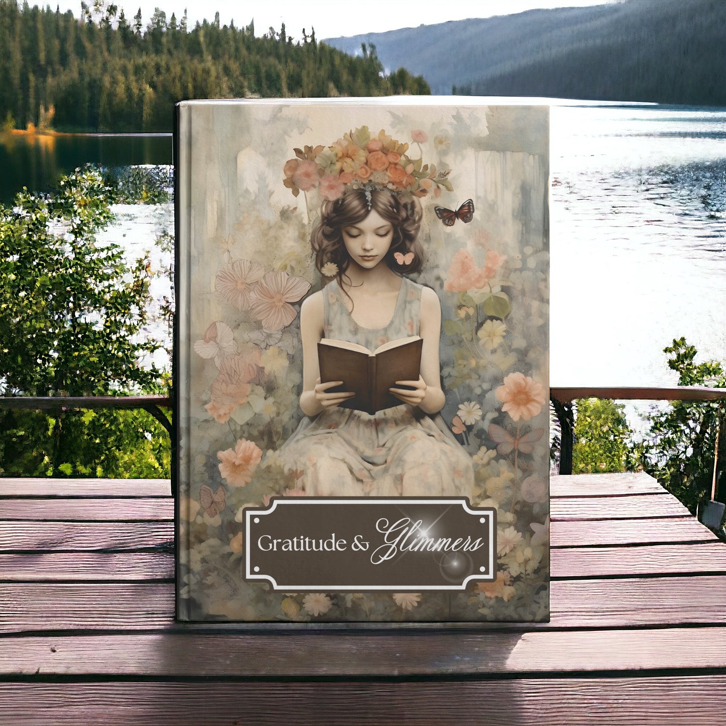 Gratitude & Glimmers - Quiet Moments - Hardcover Journal