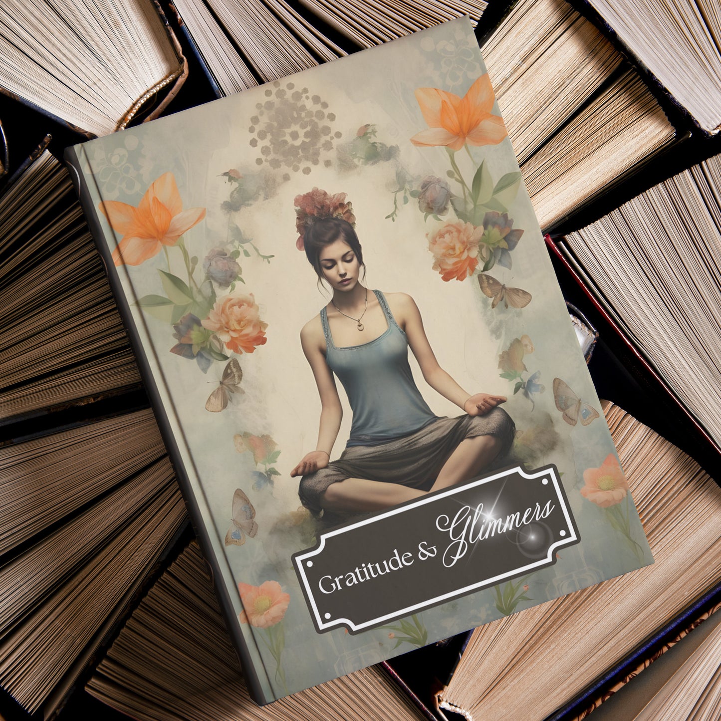 Gratitude & Glimmers - Stillness - Hardcover Journal