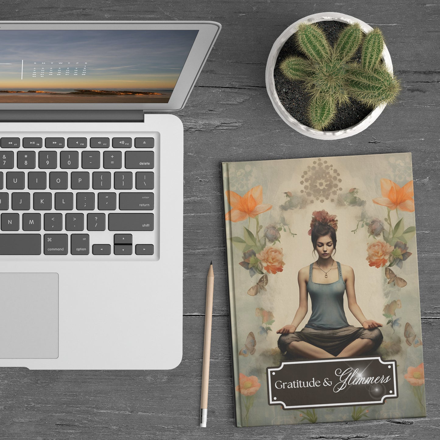 Gratitude & Glimmers - Stillness - Hardcover Journal