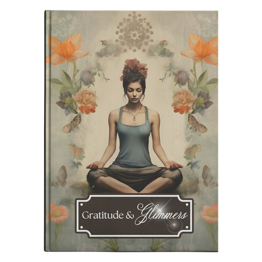 Gratitude & Glimmers - Meditation - Hardcover Journal