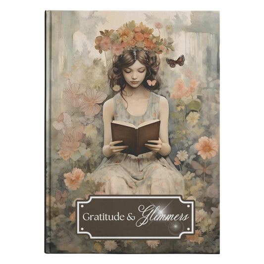 Gratitude & Glimmers - Reading - Hardcover Journal