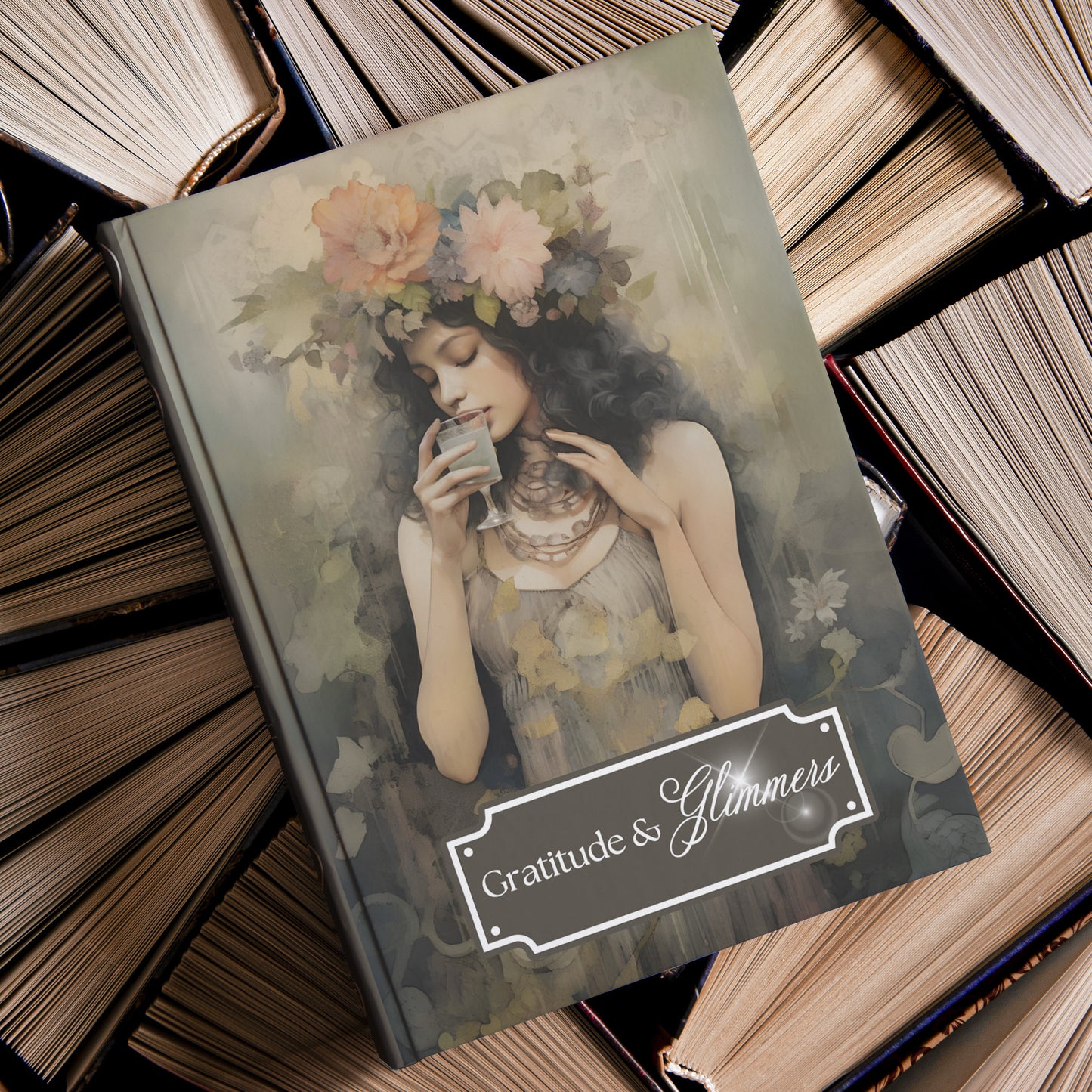 Gratitude & Glimmers - Nourishment - Hardcover Journal